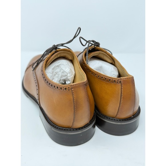Martin Dingman Cambridge Martin Cambridge Captoe Whiskey Size 10.5 Retail $325 - Picture 3 of 7